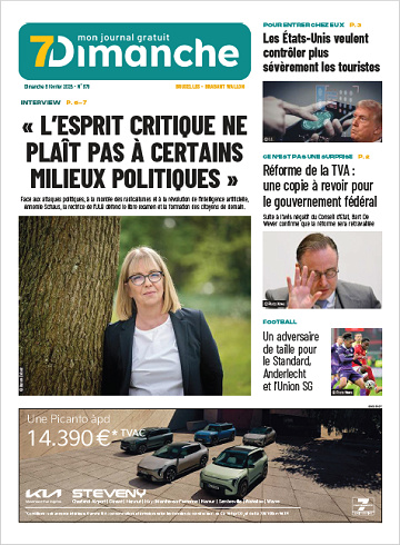 Pack Journaux Belges Du Dimanche 8 Février 2026