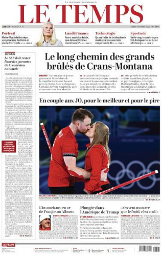 Le Temps - 9 Février 2026