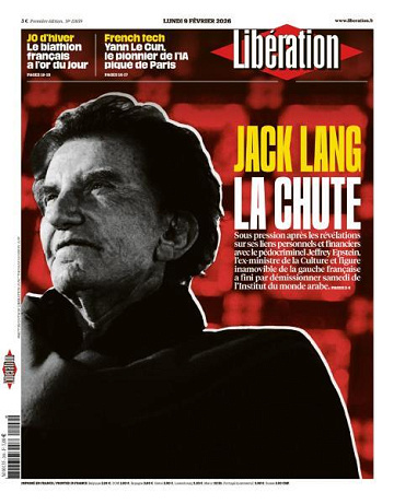 Libération du Lundi 9 Février 2026