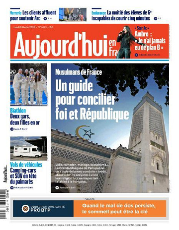 Aujourd’hui en France - 9 Février 2026