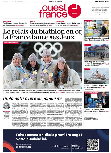 Ouest-France Édition France - 9 Février 2026