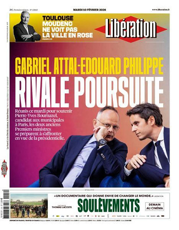 Libération du Mardi 10 Février 2026