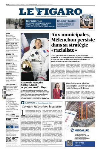 Le Figaro du Mardi 10 Février 2026