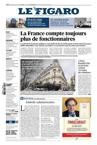 Le Figaro du Mercredi 11 Février 2026