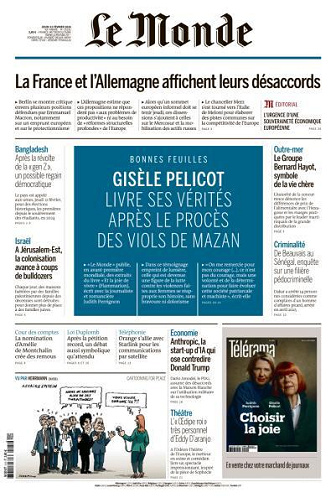 Le Monde du Jeudi 12 Février 2026