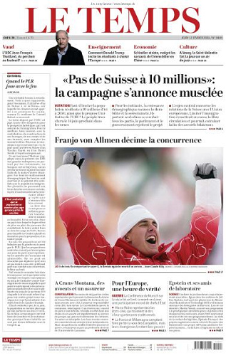 Le Temps - 12 Février 2026