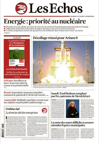 Les Echos - 13-14 Février 2026