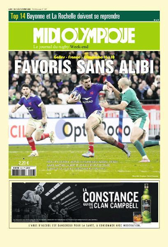 Midi Olympique Vert - 13 Février 2026