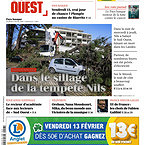 Sud Ouest (2 Éditions) Du Vendredi 13 Février 2026