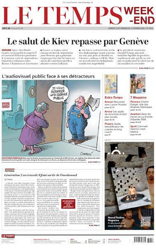 Le Temps - 14-15 Février 2026