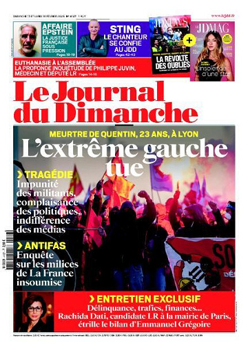 Le Journal du Dimanche - 15 Février 2026
