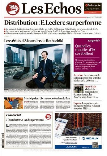 Les Echos - 16 Février 2026