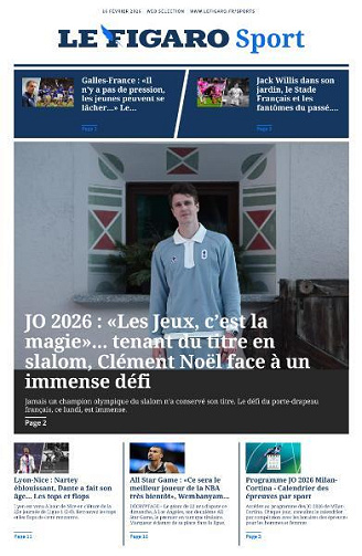Le Figaro Sport - 16 Février 2026