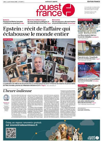 Ouest-France Édition France - 16 Février 2026