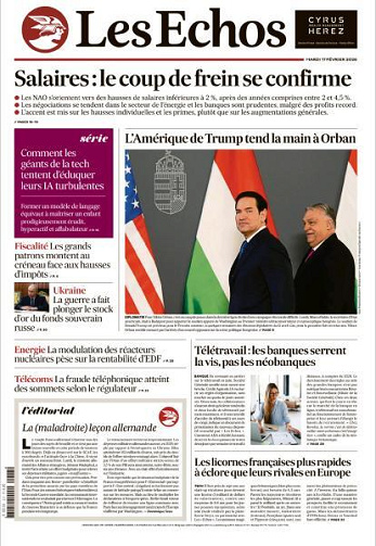 Les Echos - 17 Février 2026
