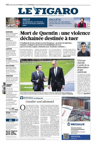 Le Figaro du Mardi 17 Février 2026