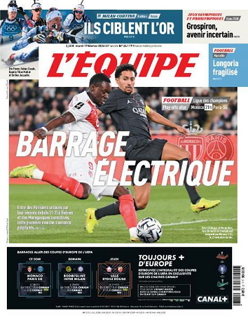 L’equipe du Mardi 17 Février 2026