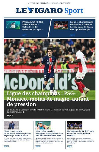 Le Figaro Sport - 17 Février 2026