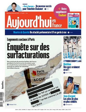Aujourd’hui en France - 18 Février 2026
