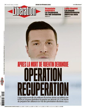 Libération du Jeudi 19 Février 2026