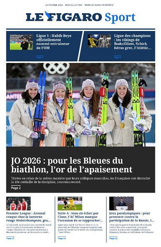 Le Figaro Sport - 19 Février 2026