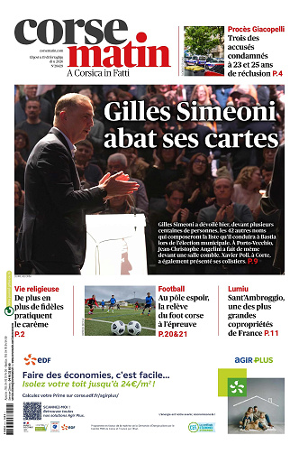 Corse Matin - 19 Fevrier 2026