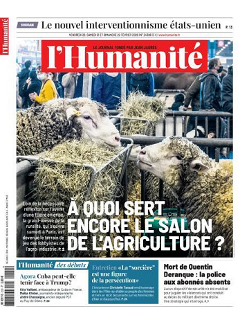 L'Humanite - 20-22 Février 2026