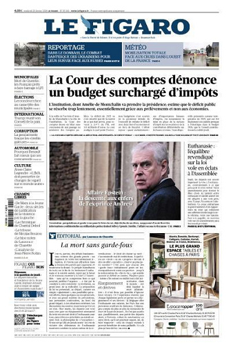 Le Figaro du Vendredi 20 Février 2026