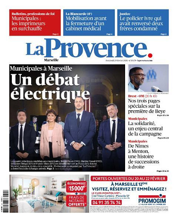 La Provence - 20 Février 2026
