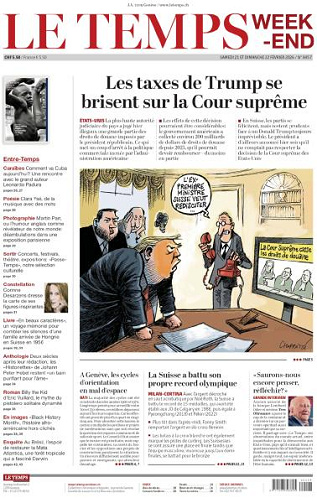 Le Temps - 21-22 Février 2026