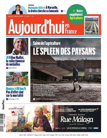 Aujourd’hui en France - 21 Février 2026