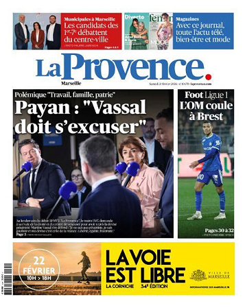 La Provence - 21 Février 2026