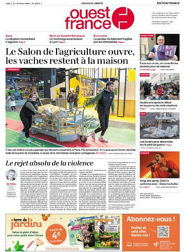 Ouest-France Édition France - 21-22 Février 2026