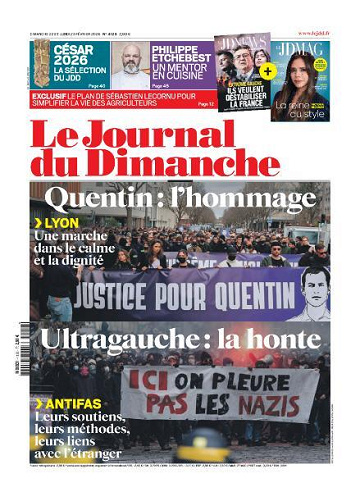Le Journal du Dimanche - 22 Février 2026