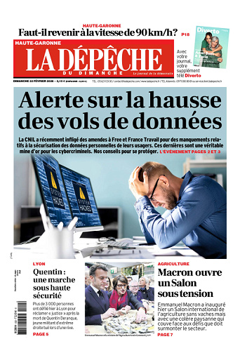 La Dépêche du Midi (16 Éditions) Du Dimanche 22 Février 2026