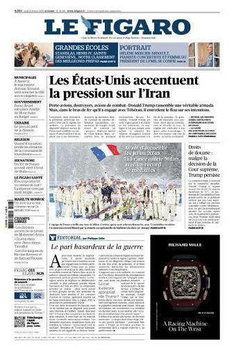 Le Figaro du Lundi 23 Février 2026