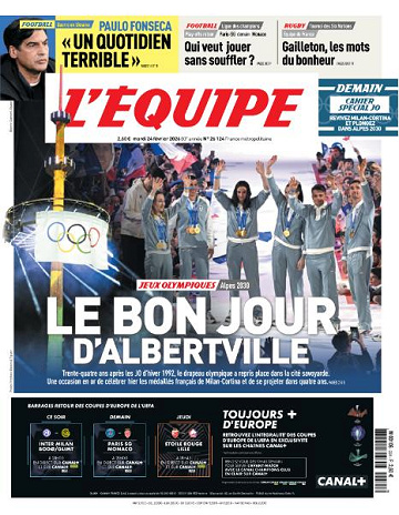 L’equipe du Mardi 24 Février 2026