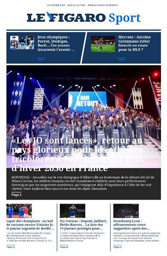 Le Figaro Sport - 24 Février 2026