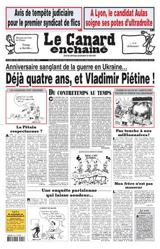 Le Canard enchaîné - 25 Février 2026