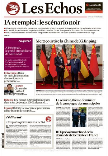 Les Echos - 26 Février 2026