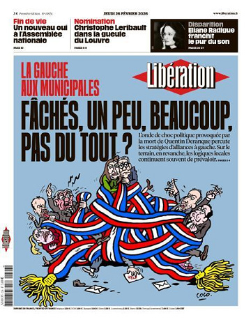 Libération du Jeudi 26 Février 2026