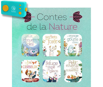 [Lunii] 3+ Contes de la nature (Volume 1 & 2) Gilles Diederichs