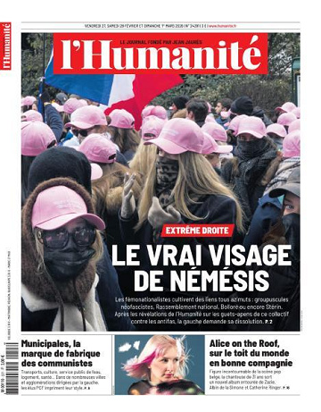 L'Humanite - 27 Février - 1er Mars 2026