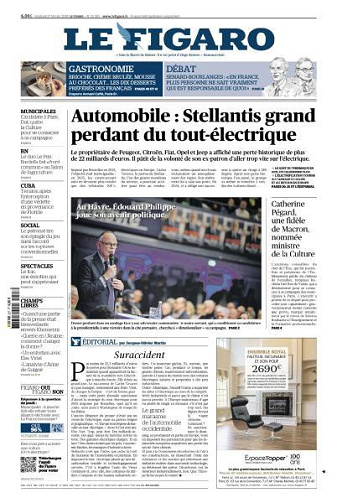 Le Figaro du Vendredi 27 Février 2026