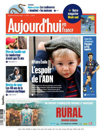 Aujourd’hui en France - 27 Février 2026