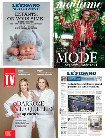 Pack Le Figaro et ses 3 suppléments - 27 Février 2026