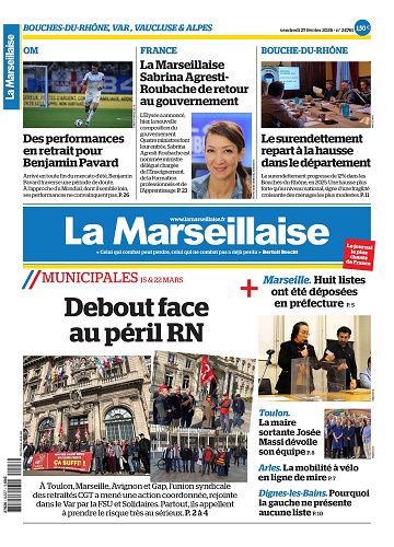 La Marseillaise - 27 Fevrier 2026