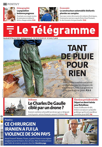 Le Télégramme-Pontivy - 27 Fevrier 2026