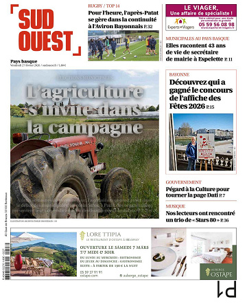 Sud Ouest Pays basque - 27 Fevrier 2026