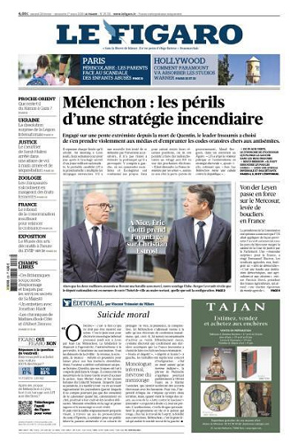 Le Figaro du Samedi 28 Février et 1er Mars 2026